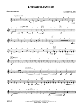 Liturgical Fanfare: B-flat Bass Clarinet