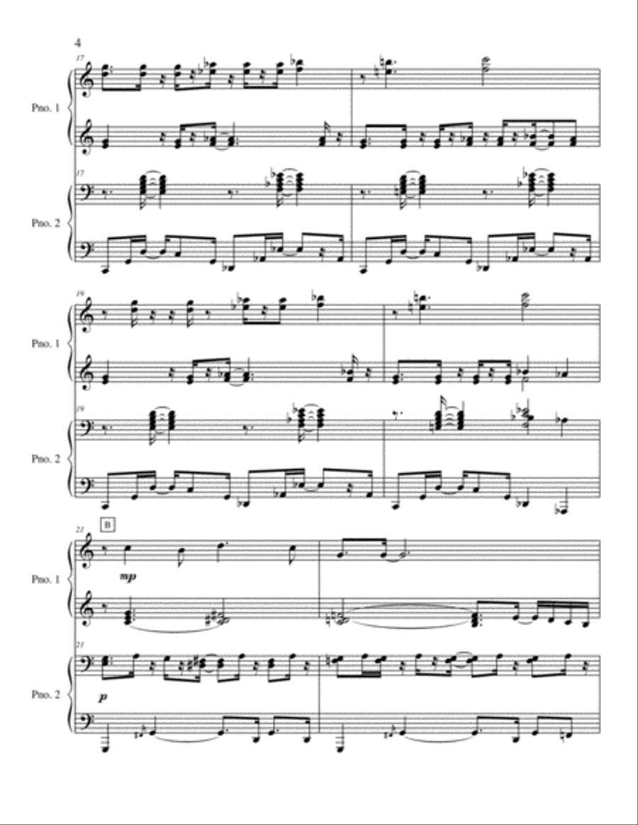 I'll Be Home For Christmas Piano scores gallery preview page 6