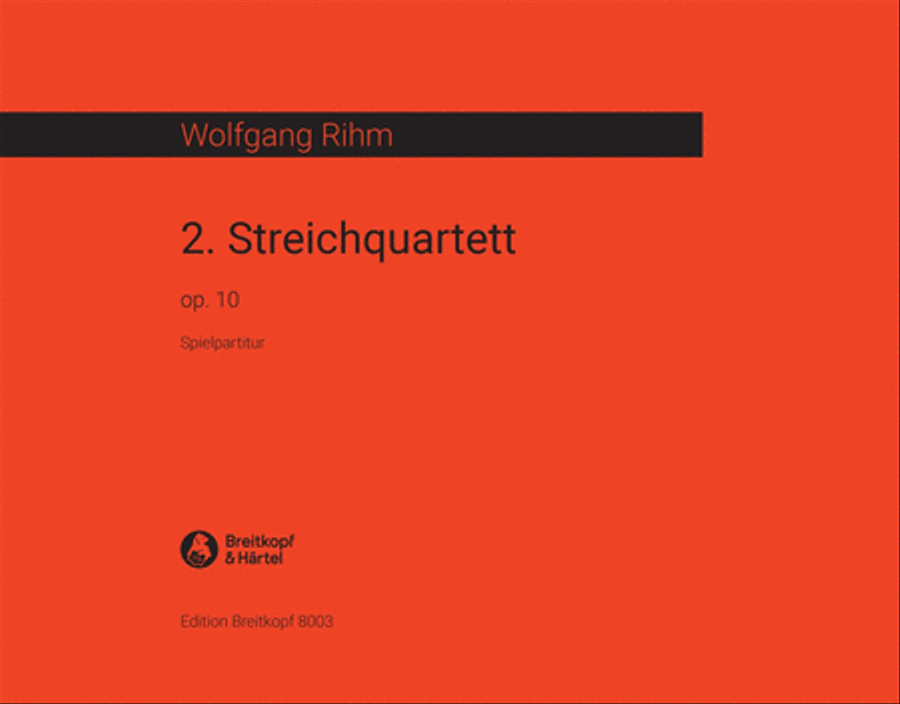String Quartet No. 2 Op. 10 String Quartet scores gallery preview page 1