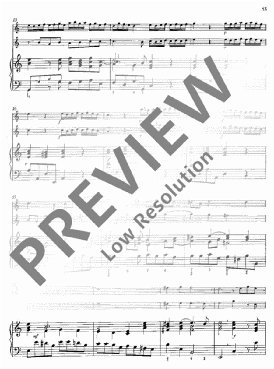 Twelve Triosonatas Cello scores gallery preview page 14