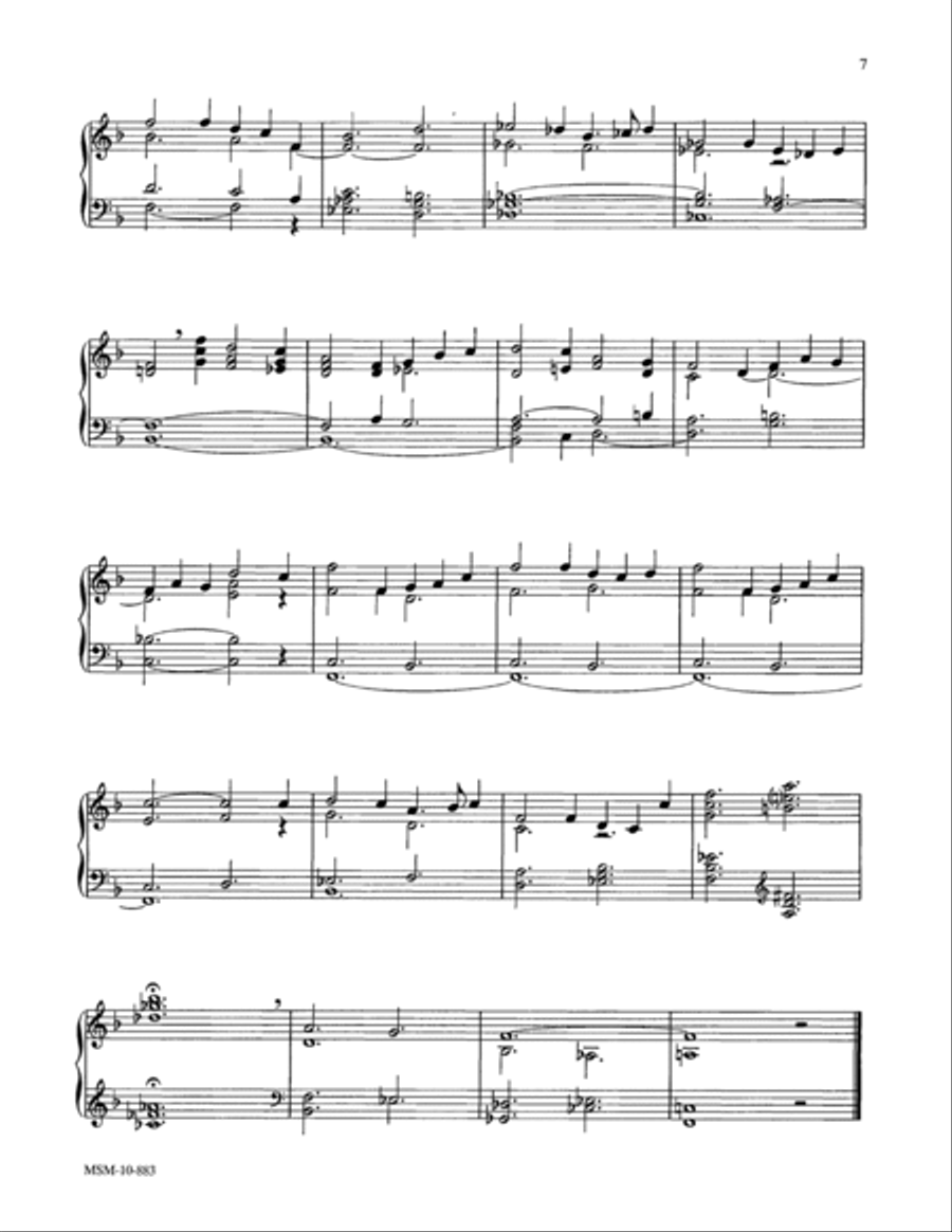 Great American Hymns - Music for Manuals Organ scores gallery preview page 5