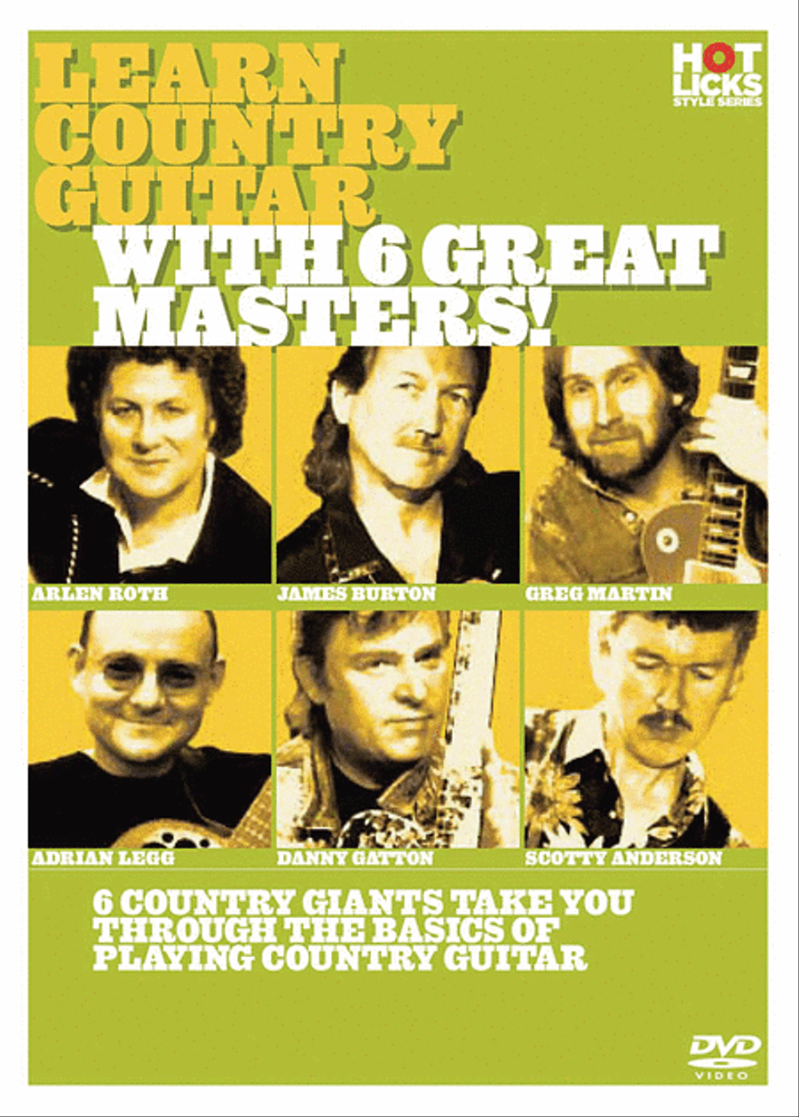 Learn Country Guitar with 6 Great Masters! Electric Guitar scores gallery preview page 1