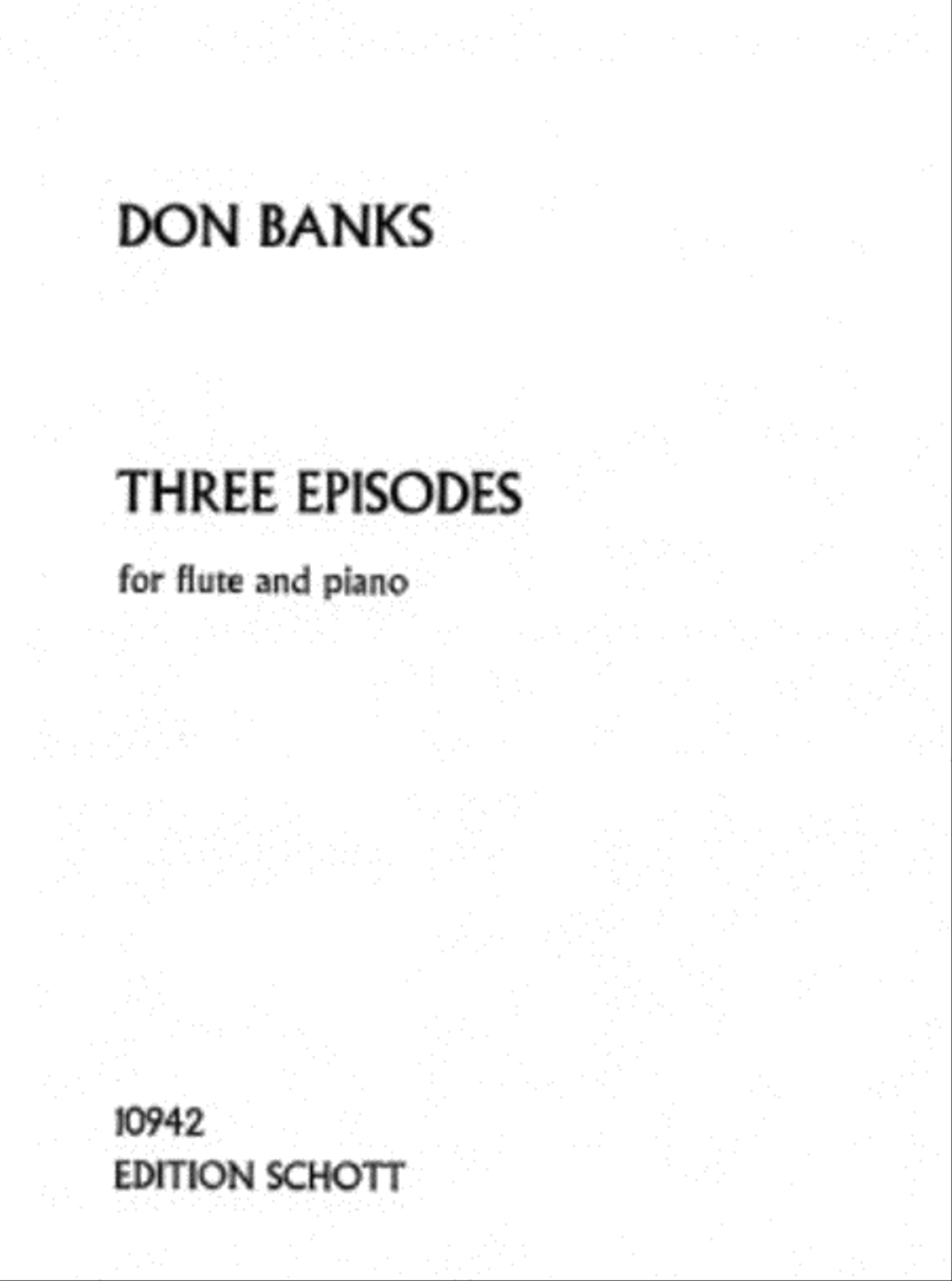 3 Episodes (Flute / Piano)
