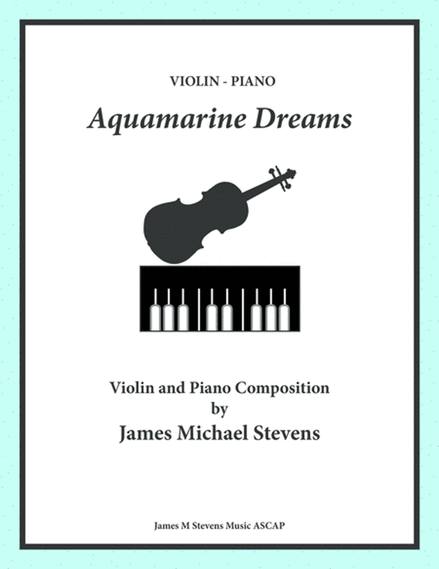 Aquamarine Dreams - Violin & Piano image number null