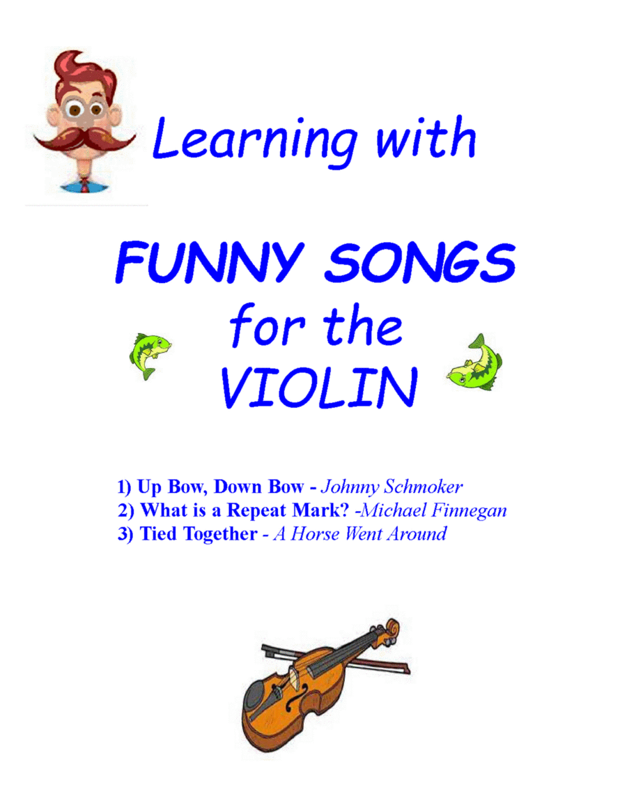 Learning with Funny Songs for Violin image number null