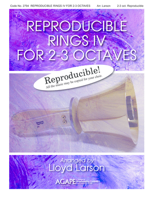 Book cover for Reproducible Rings for 2-3 Octaves, Vol. 4-Digital Download