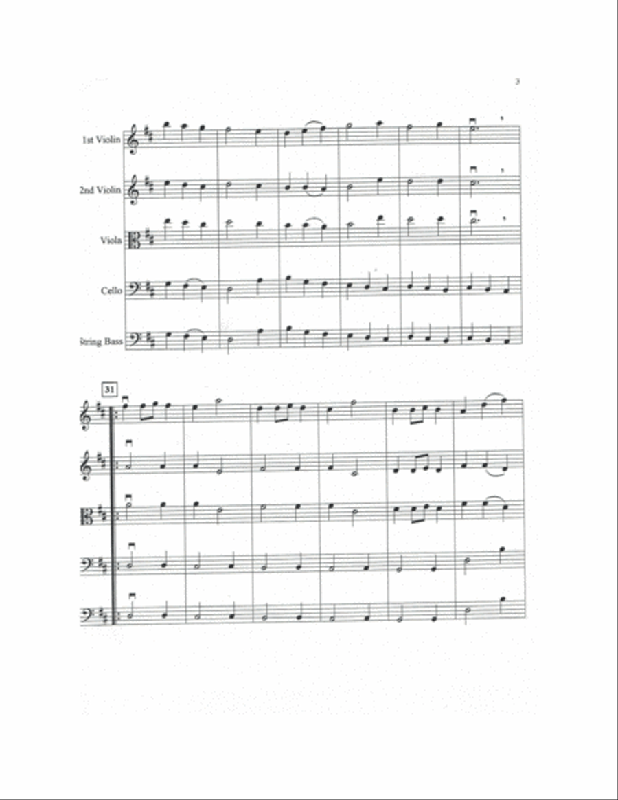 OPUS ONE String Orchestra scores gallery preview page 5