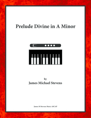 Book cover for Prelude Divine in A Minor - Flute & Piano