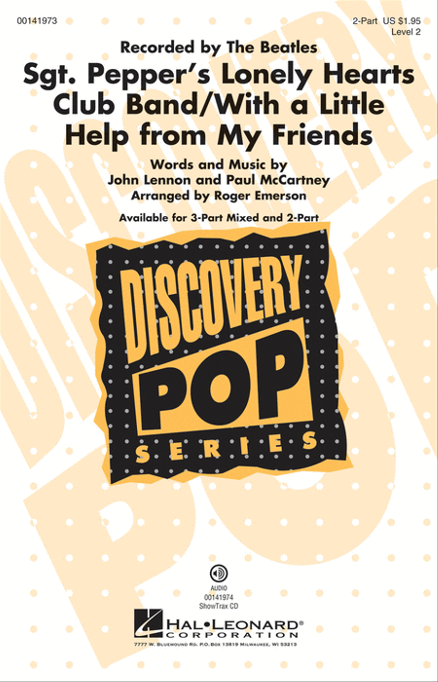 Sgt. Pepper's Lonely Hearts Club Band/With a Little Help From My Friends 2-Part scores gallery preview page 1