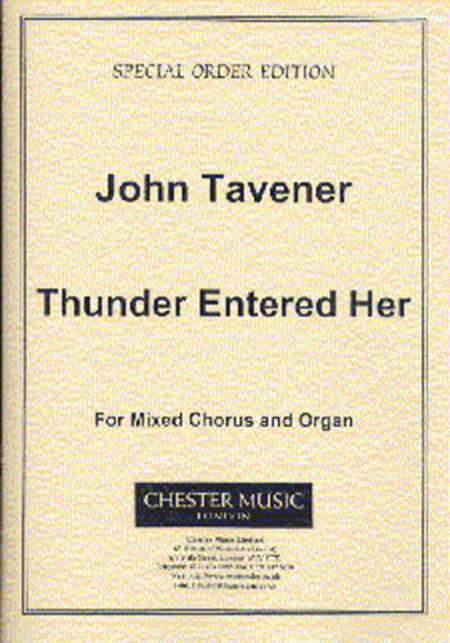 Thunder Entered Her-Choral