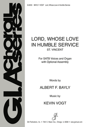 Book cover for Lord, Whose Love in Humble Service