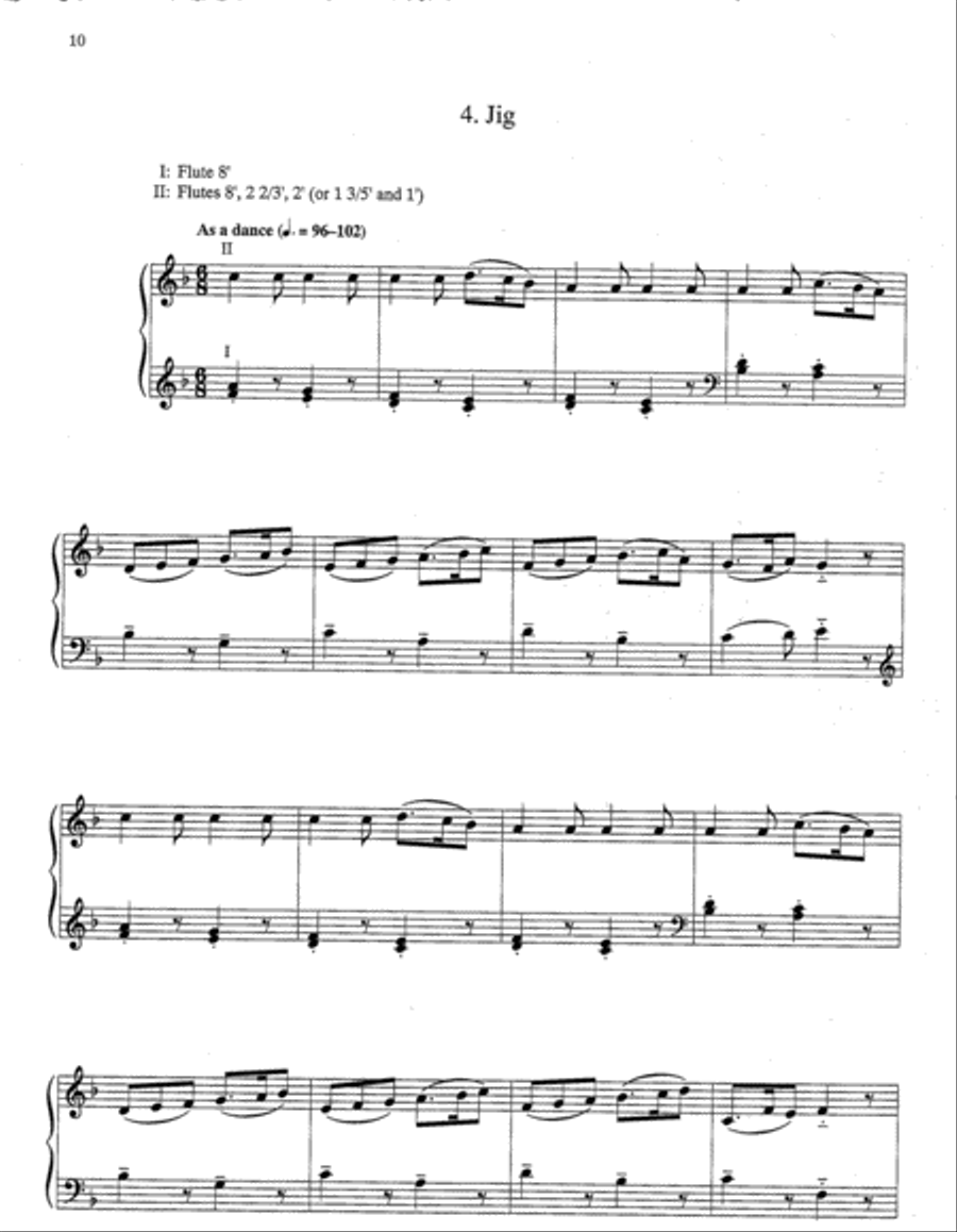 Partita on Now Thank We All Our God Organ scores gallery preview page 4