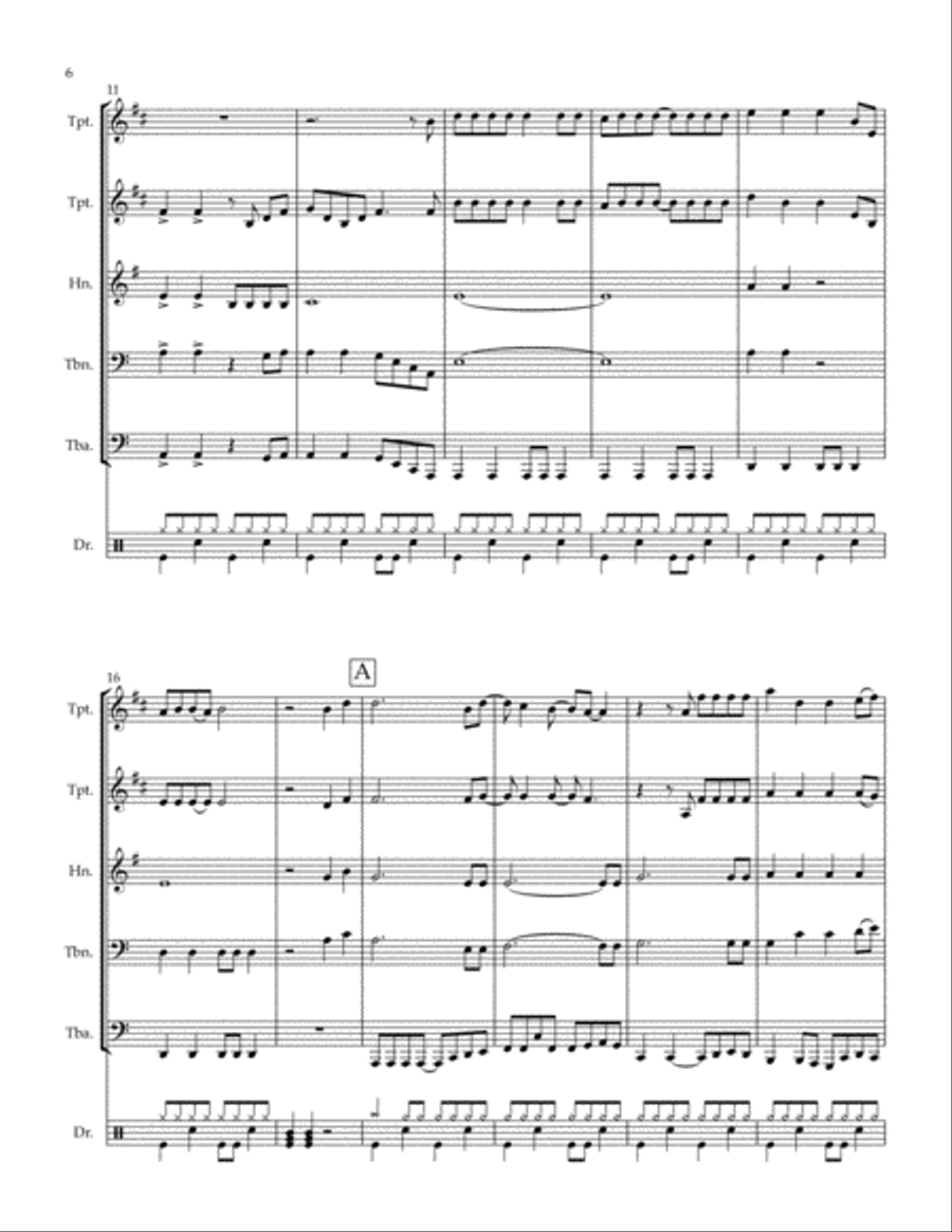 It's My Life Small Ensemble scores gallery preview page 5