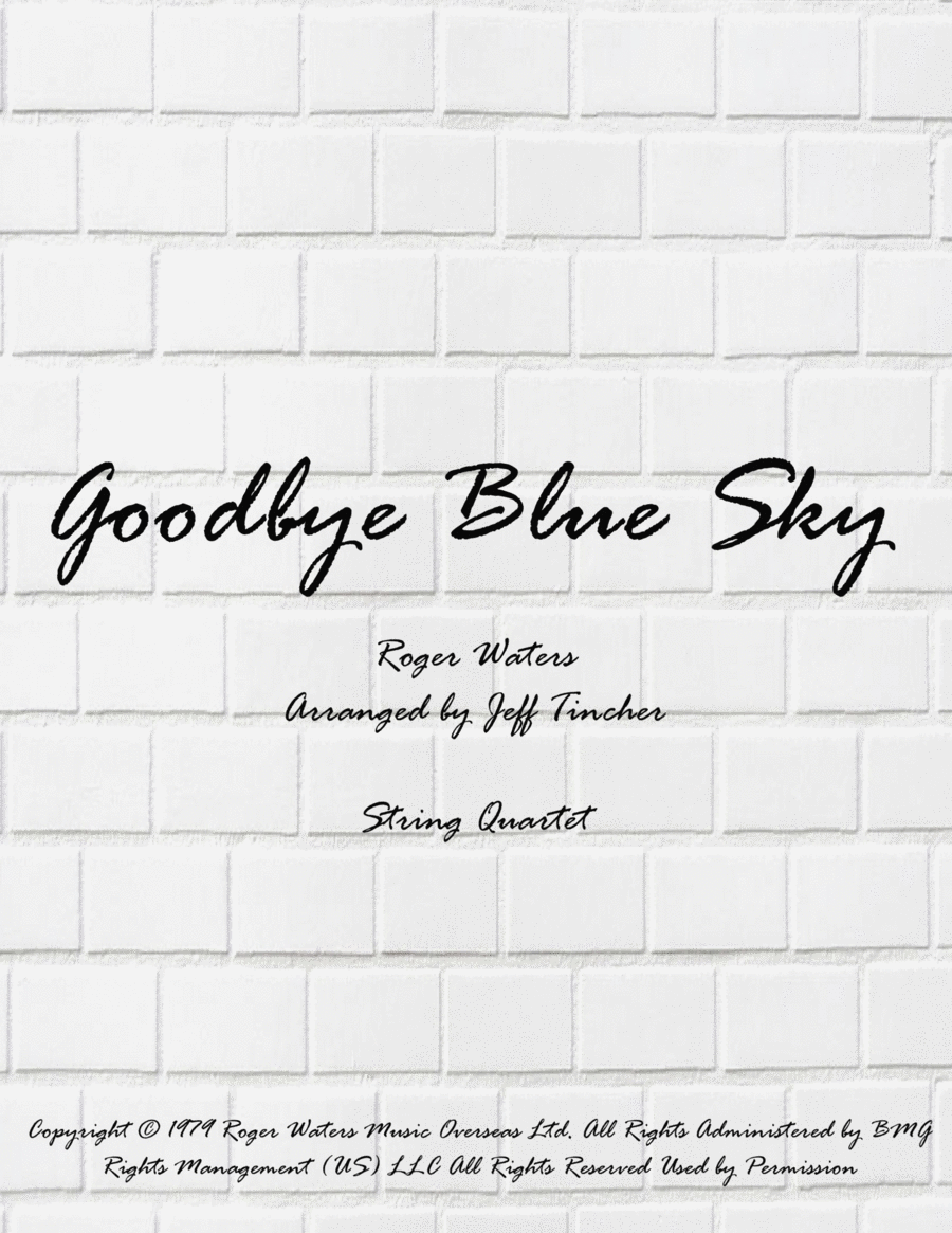 Goodbye Blue Sky image number null