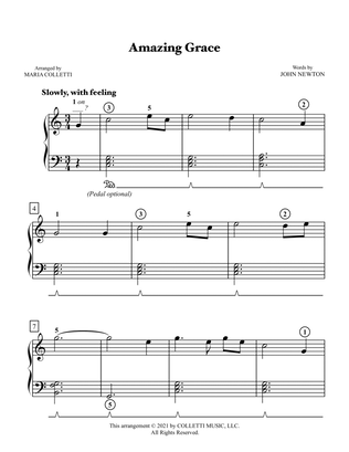 Book cover for Amazing Grace (Level 2 Piano)