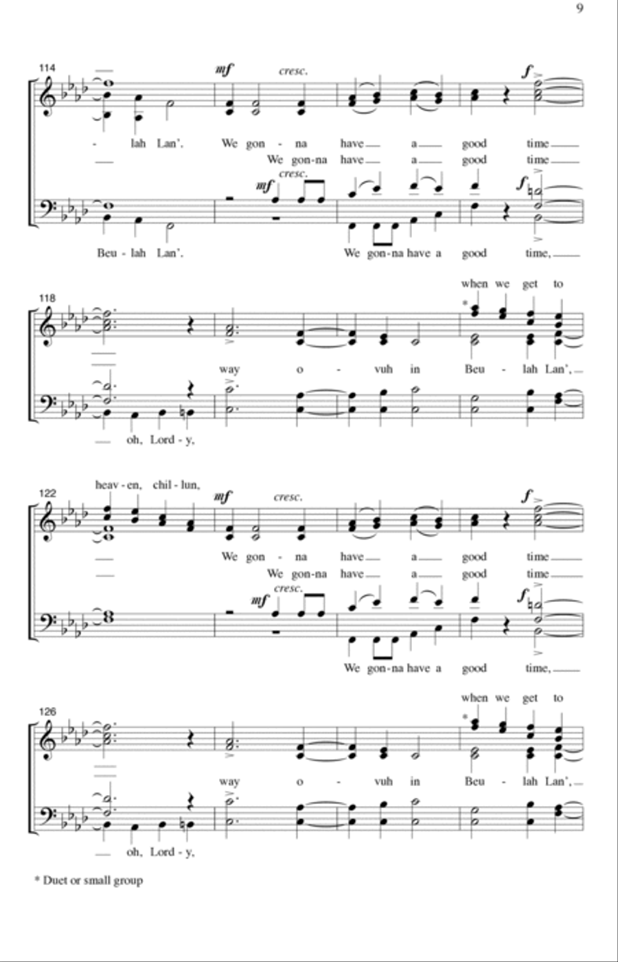 Way Over In Beulah Lan' Divisi scores gallery preview page 7
