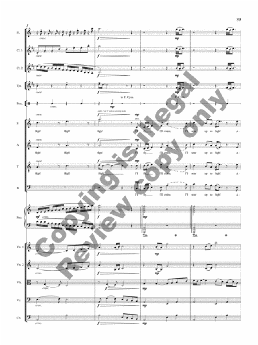 Dream (Full Score) Dream (Full Score) Choir scores gallery preview page 15
