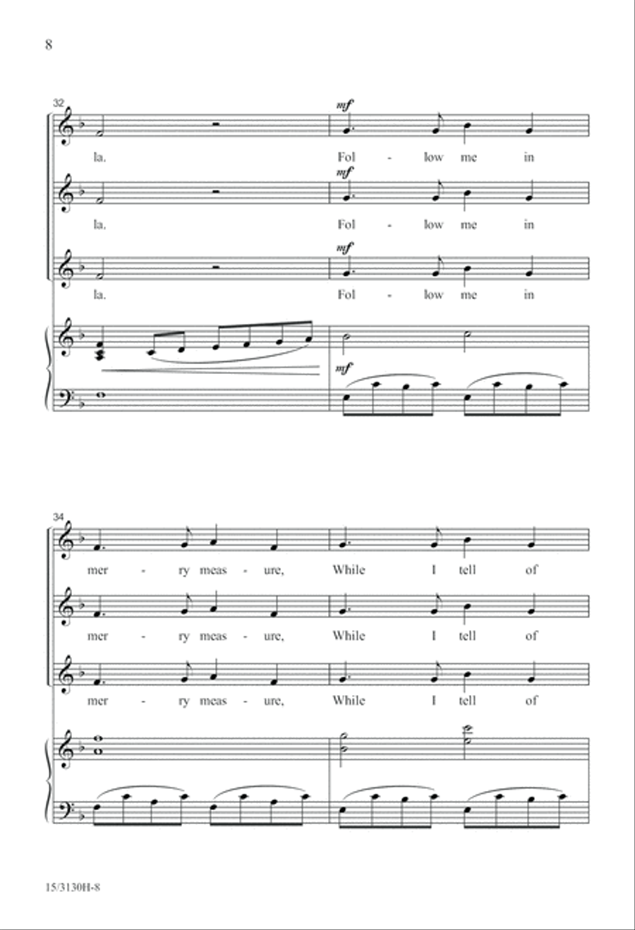 Wolfgang's Christmas Canon SSA scores gallery preview page 8