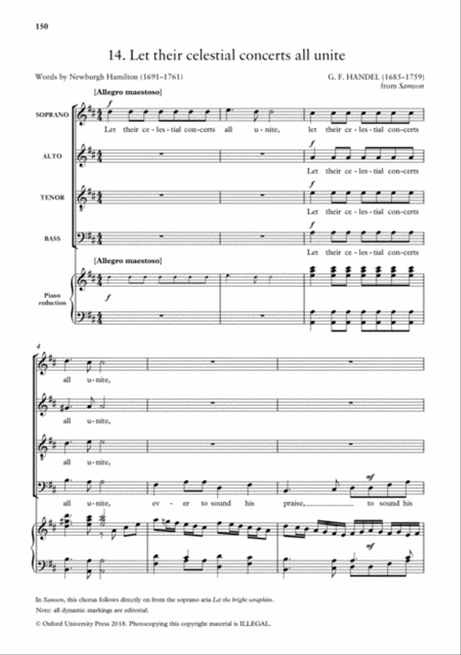 Sacred Choruses 4-Part scores gallery preview page 18