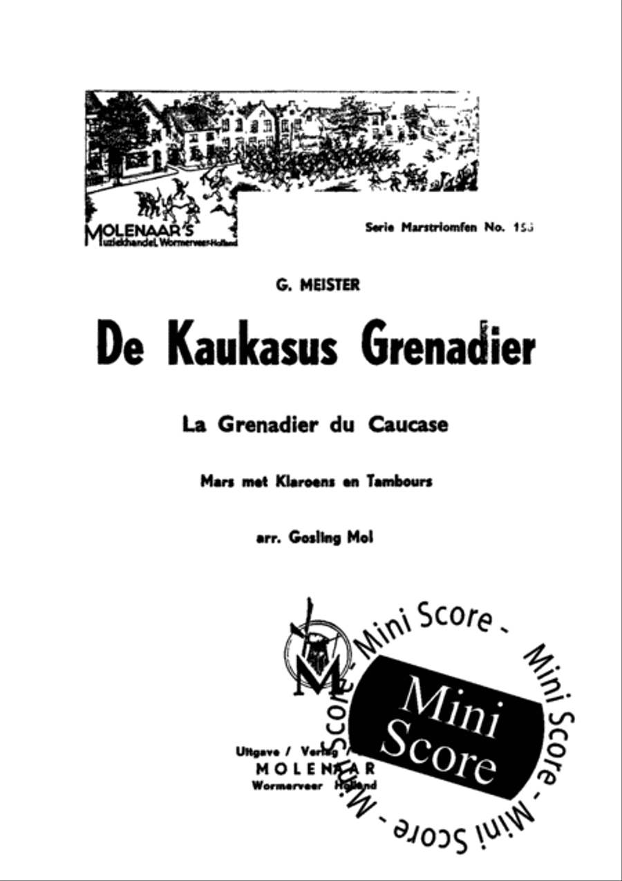 De Kaukasus Grenadier Fanfare Band scores gallery preview page 3