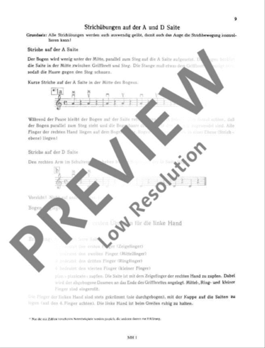 Das Geigenspiel Das Geigenspiel Violin scores gallery preview page 12