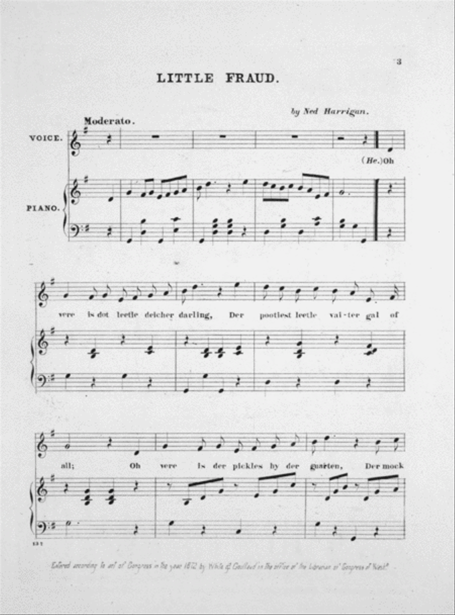 The Little Fraud Voice scores gallery preview page 2