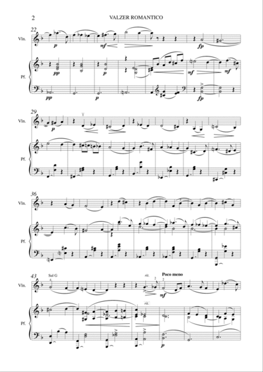 Salvatore Passantino: VALZER ROMANTICO (ES-21-026)