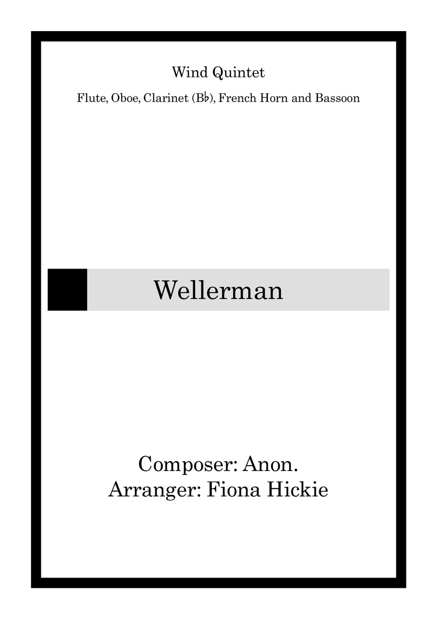 Wellerman Woodwind Quintet scores gallery preview page 1
