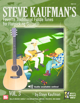 Book cover for Steve Kaufman's Favorite Fiddle Tunes
