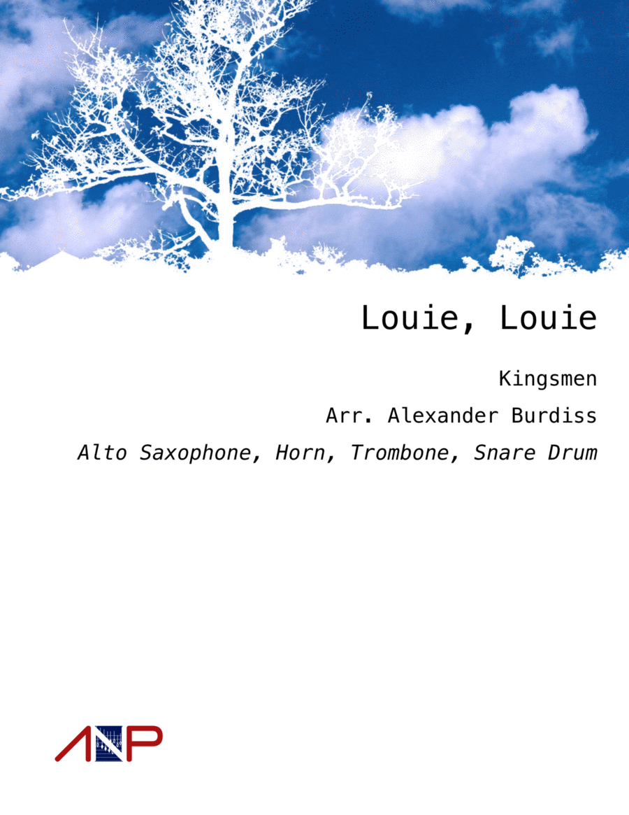 Louie, Louie Small Ensemble scores gallery preview page 1