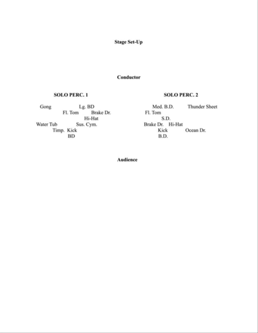 Wu Xing: Solo Percussion 1 Concert Band scores gallery preview page 2