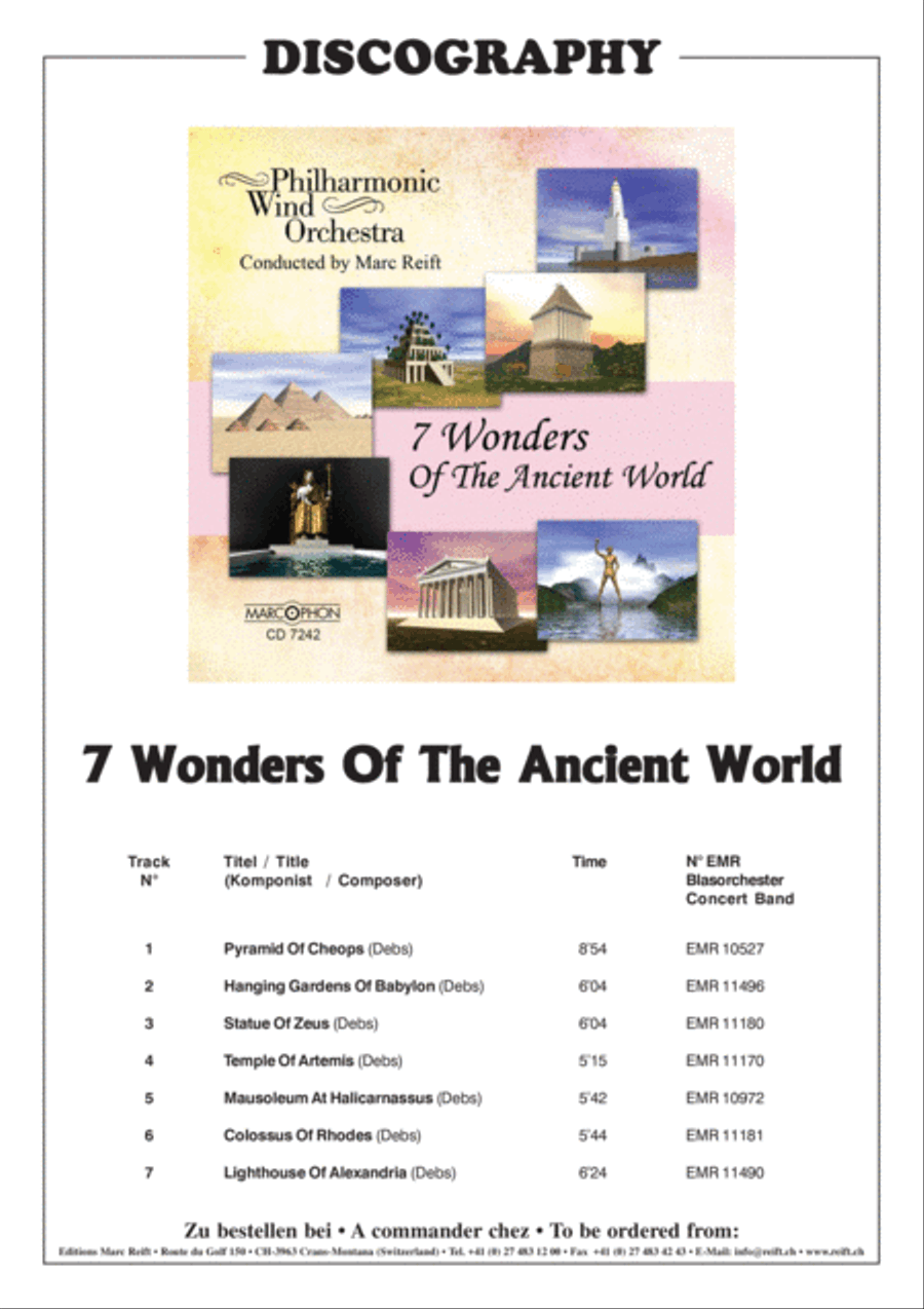 Pyramid Of Cheops Concert Band scores gallery preview page 3