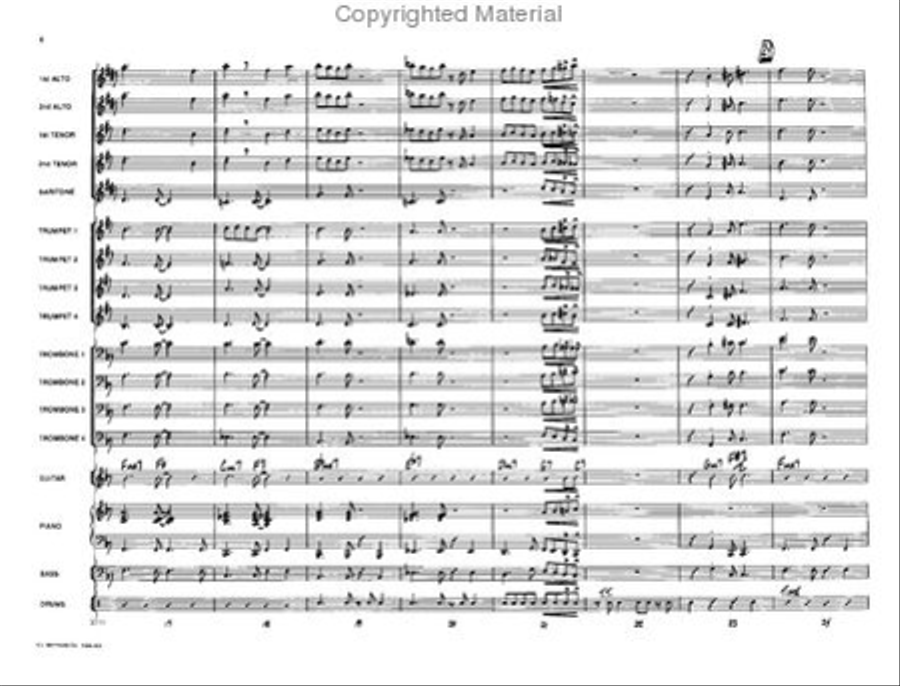Boss Sauce Jazz Ensemble scores gallery preview page 4