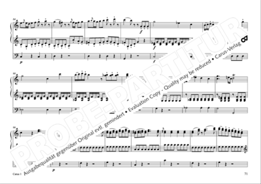 17 Church sonatas Organ Solo scores gallery preview page 72