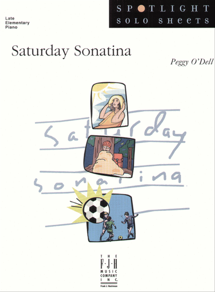 Saturday Sonatina Easy Piano scores gallery preview page 2