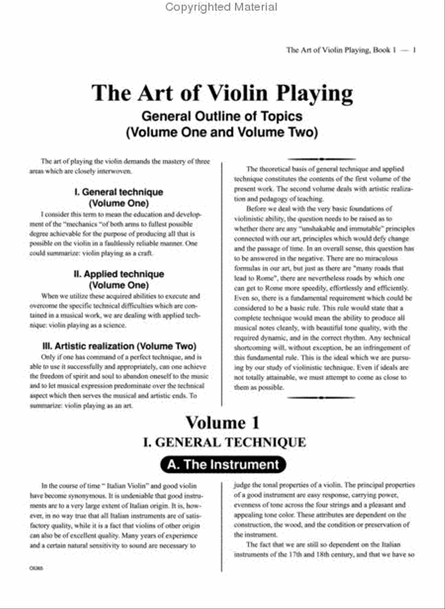 The Art Of Violin Playing Violin scores gallery preview page 3