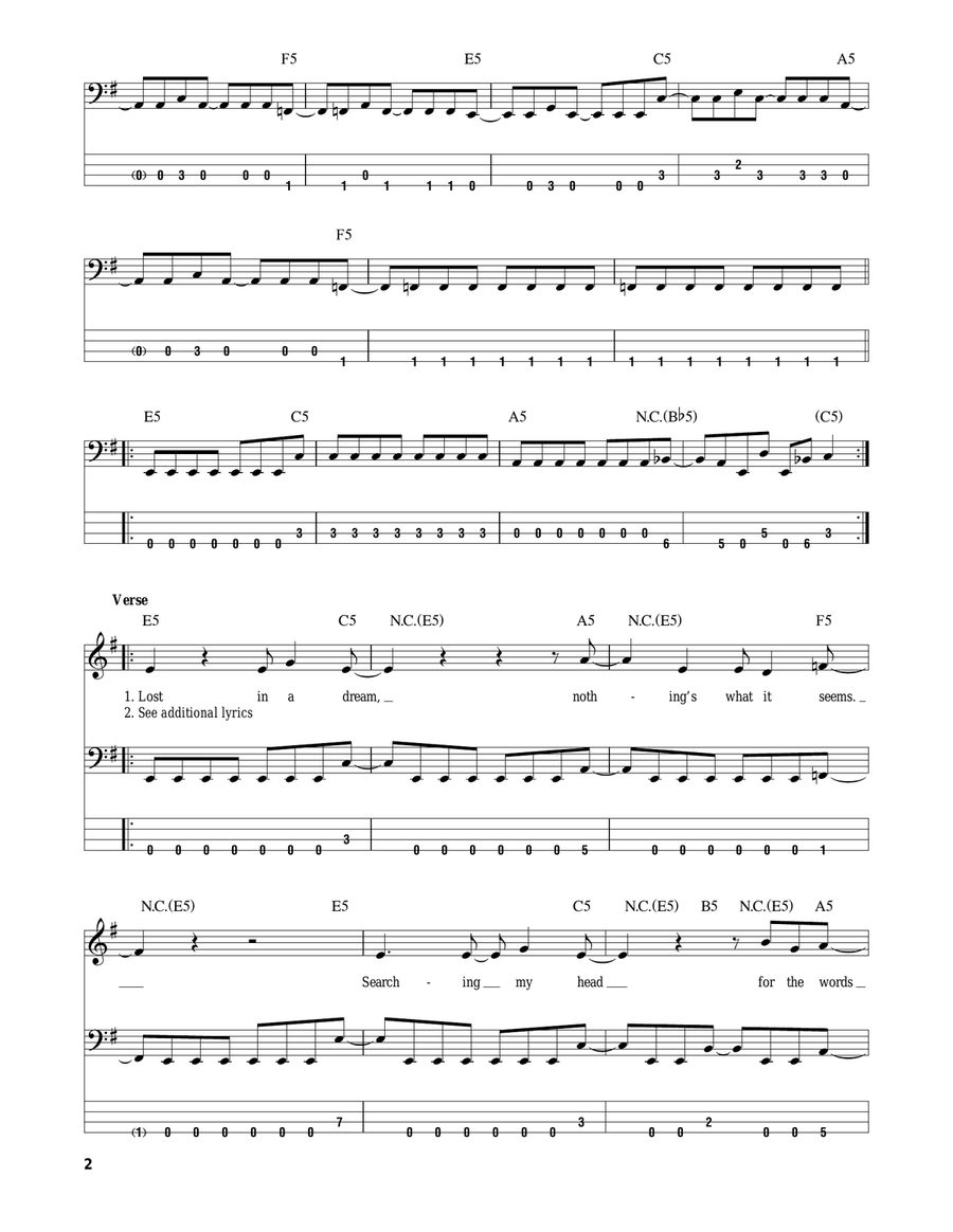 Trust Acoustic Guitar scores gallery preview page 2