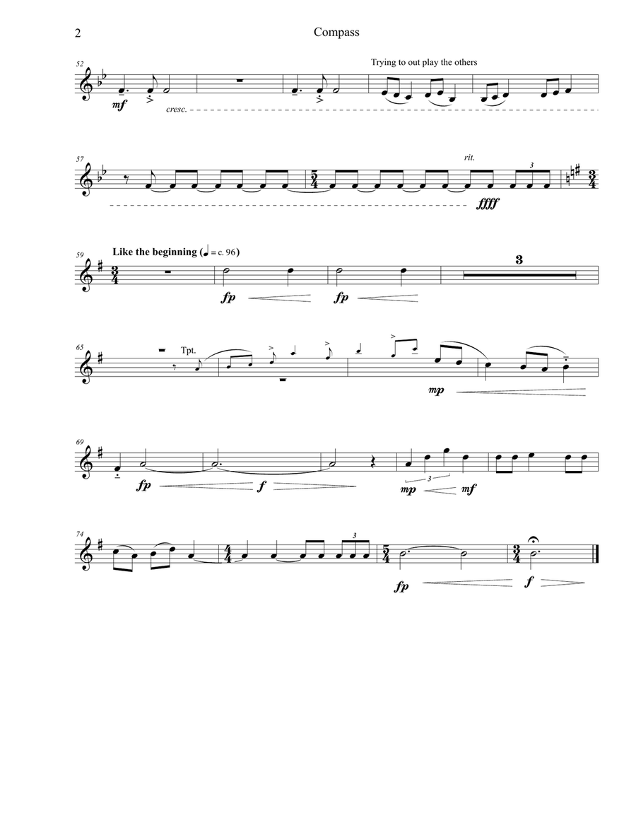 Compass Brass Ensemble scores gallery preview page 6