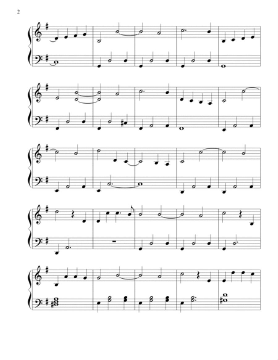 The Winner Takes It All Easy Piano scores gallery preview page 2