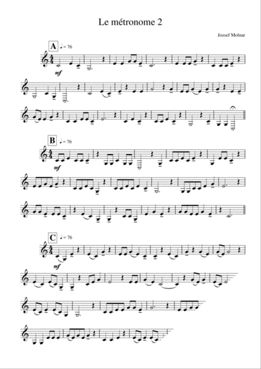 Friperies Alphorn scores gallery preview page 4