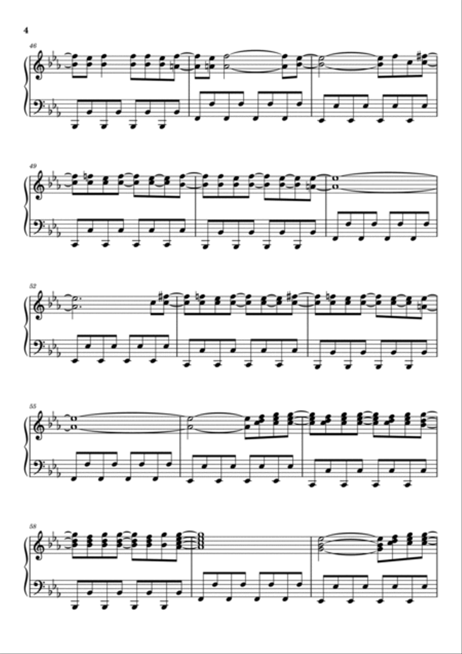 Smalltown Boy Smalltown Boy Piano Solo scores gallery preview page 4