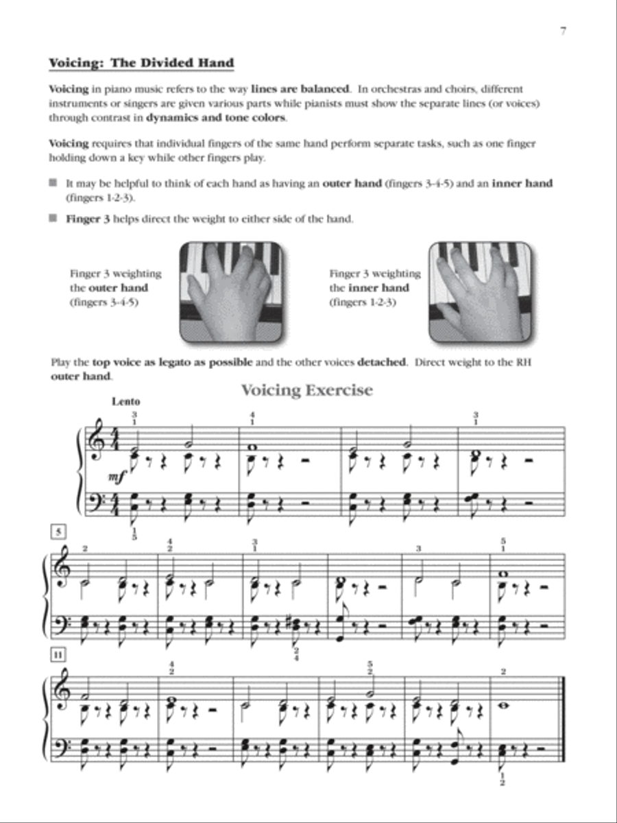 Exploring Piano Classics Technique, Book 5 Piano Method scores gallery preview page 3