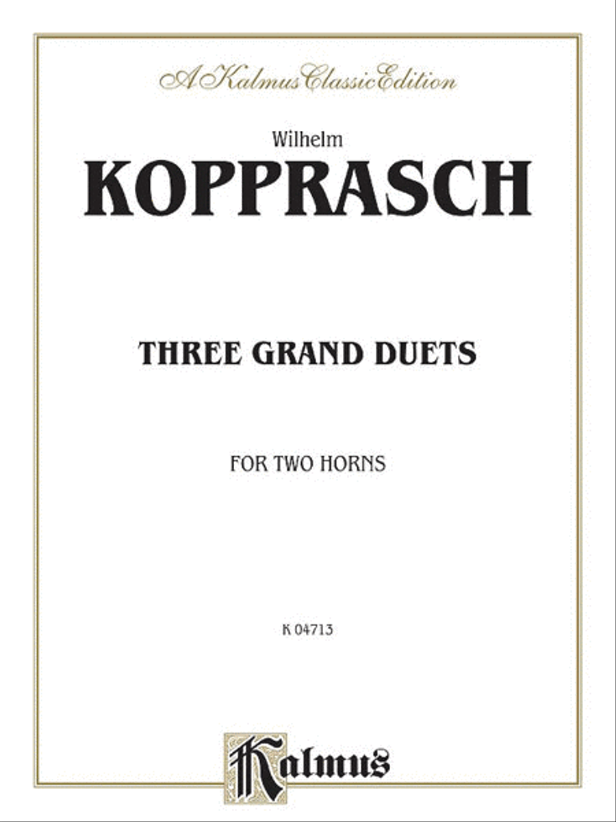 Three Grand Duets