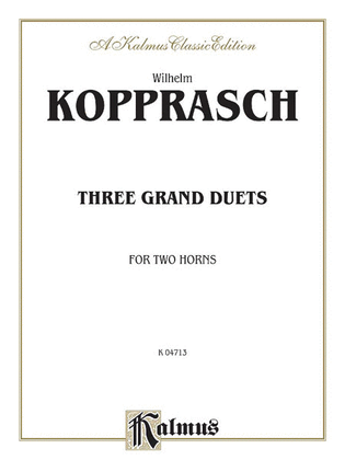 Book cover for Three Grand Duets