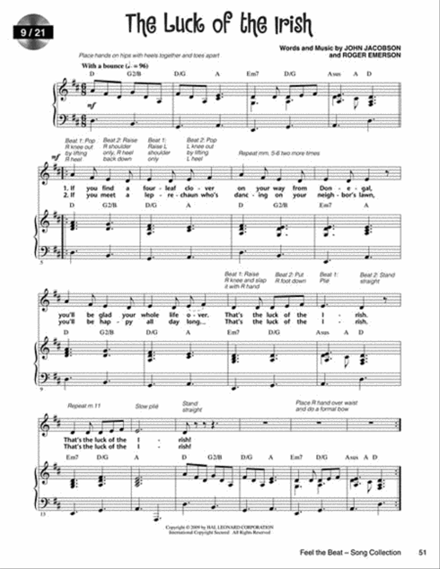 Feel the Beat! Feel the Beat! Choir scores gallery preview page 7