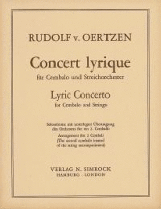 Lyric Concerto op. 32
