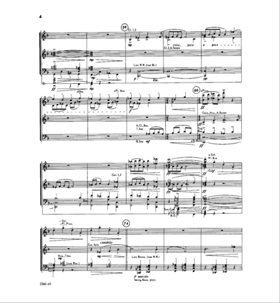 Synopsis for Band Concert Band scores gallery preview page 5