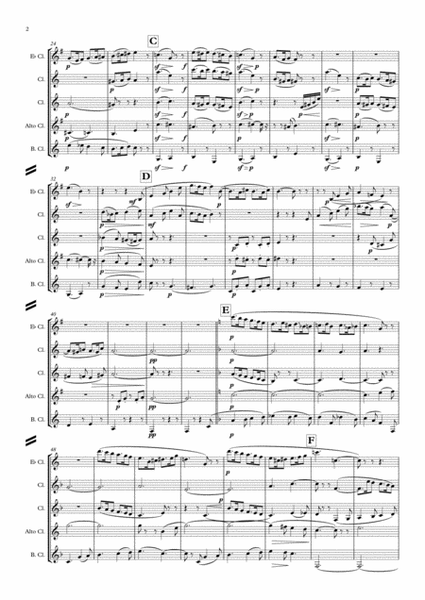 Fauré: Pelleas et Melisande Op.78 III. Sicilienne - clarinet quintet image number null
