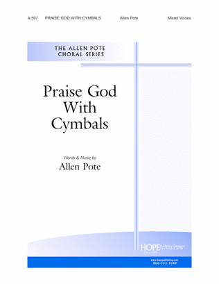 Book cover for Praise God with Cymbals