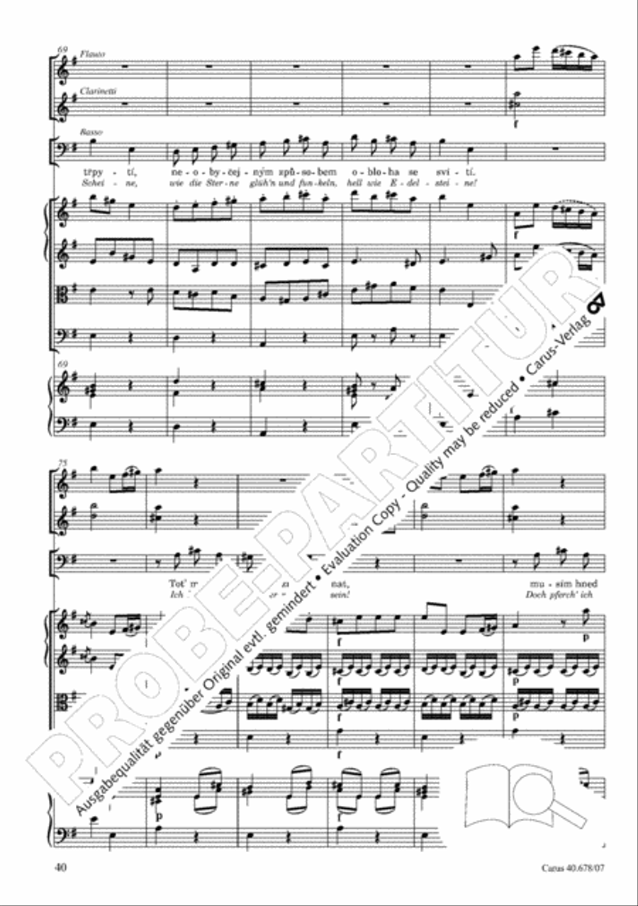 Missa pastoralis bohemica 4-Part scores gallery preview page 53